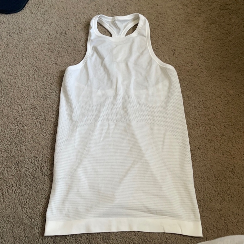White Lululemon Tank Top